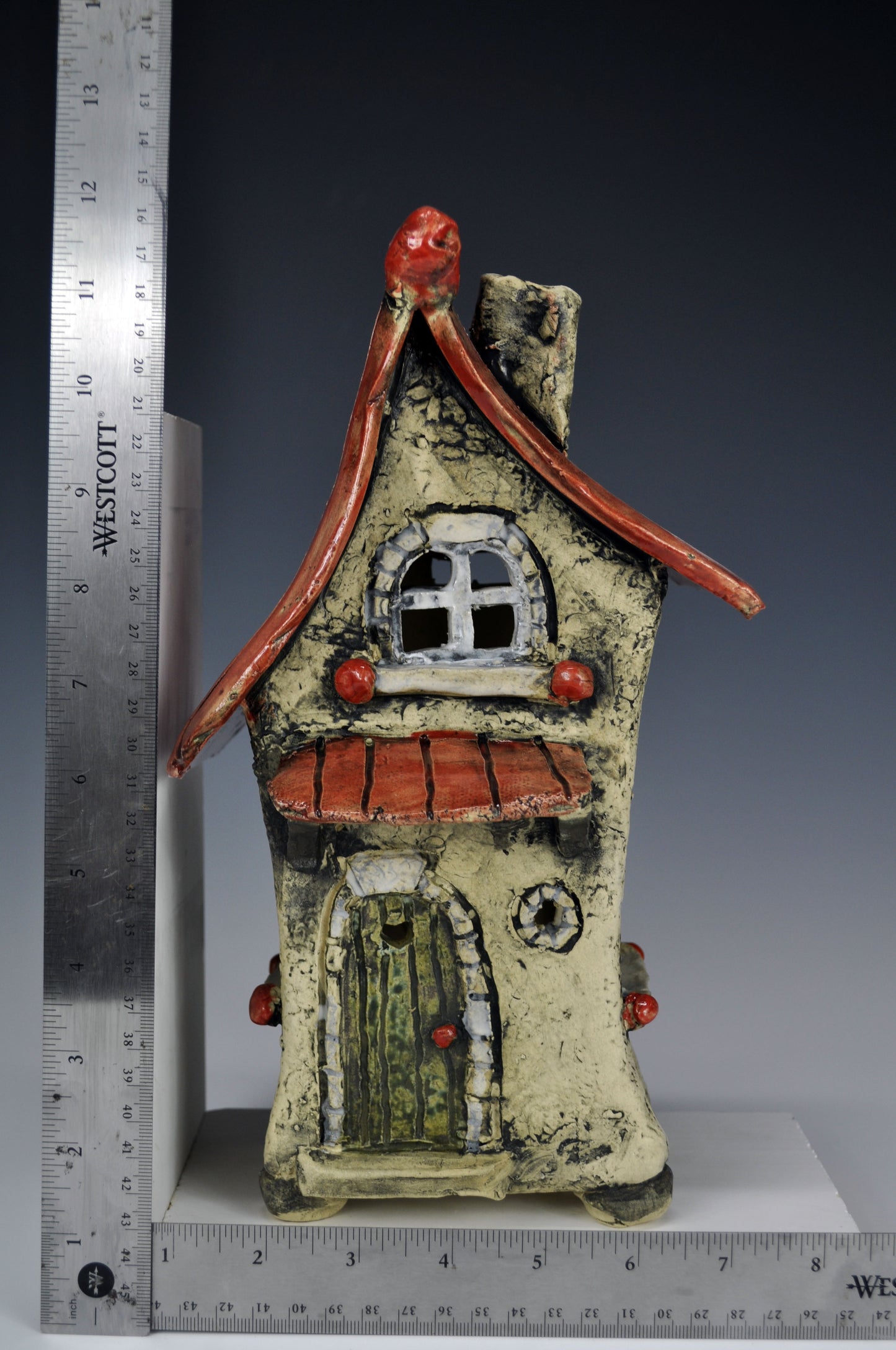 Stoneware Birdhouse