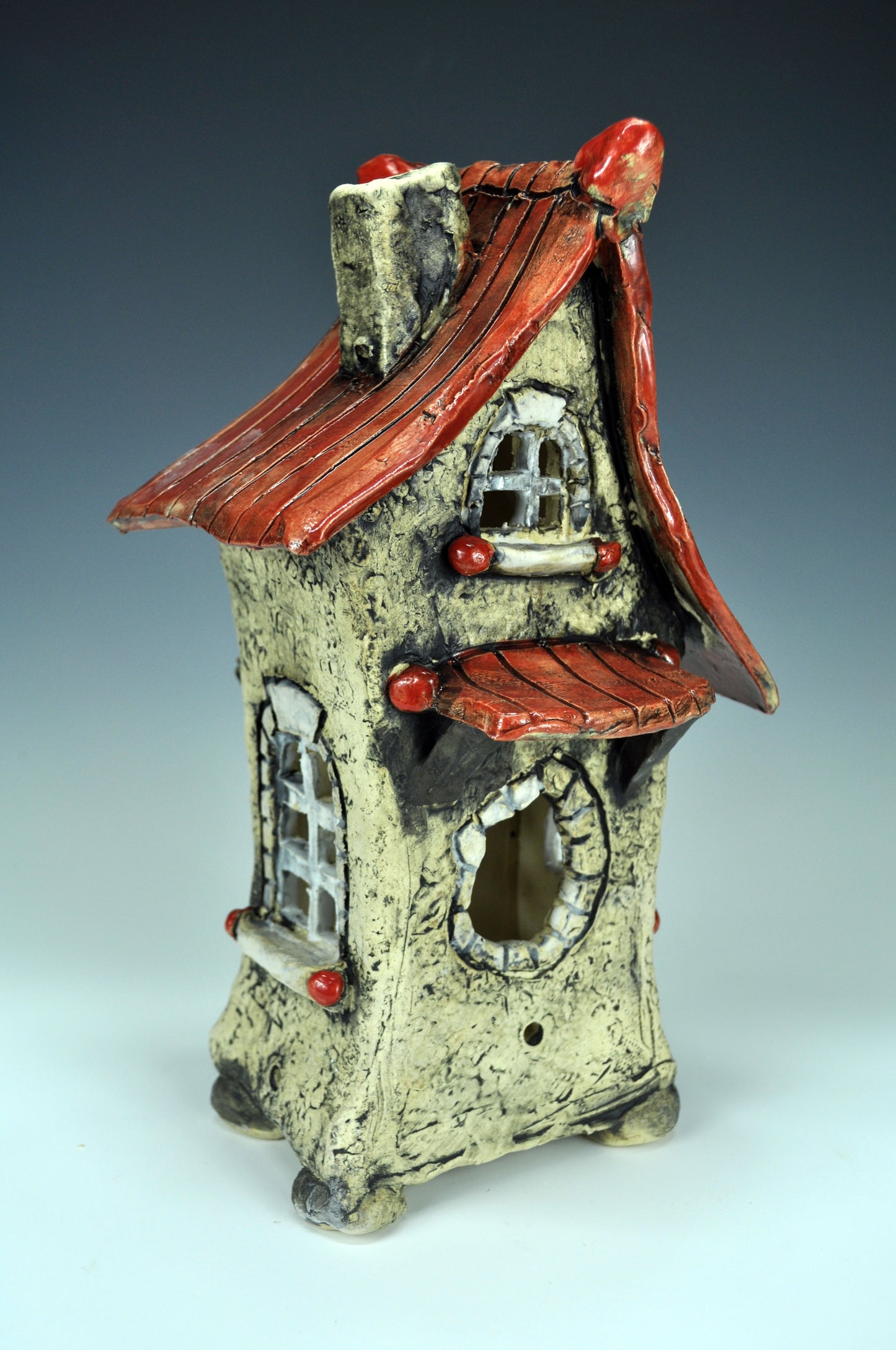 Stoneware Birdhouse